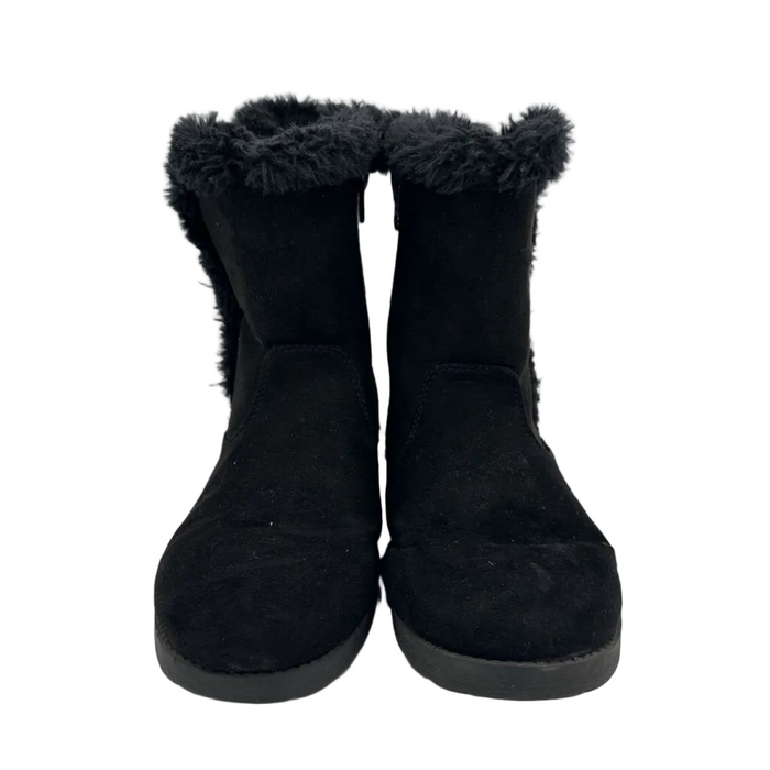 Slip on Boots/Faux Fur