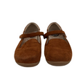 Slip on Mary Janes/Velcro Suede