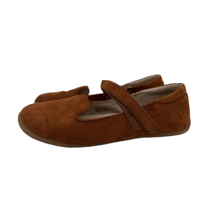 Slip on Mary Janes/Velcro Suede