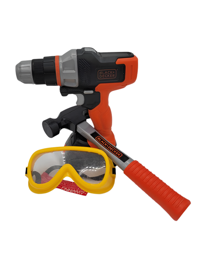 Small Play Tool Set w/Goggles