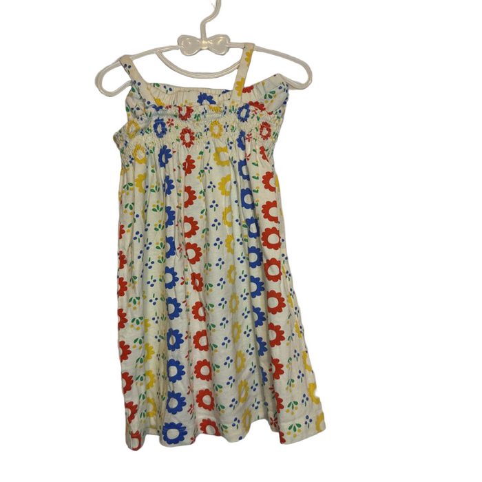 Spaghetti Strap Dress + Diaper Cover / Flower