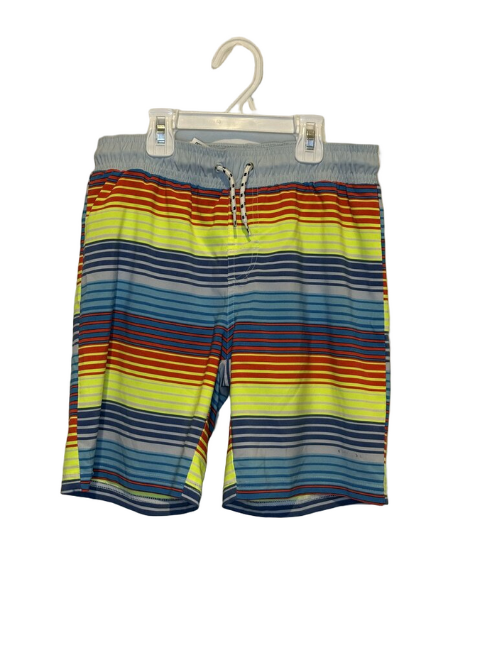 Striped Swim Trunks