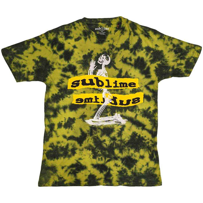 Sublime Unisex T-Shirt: Praying Skeleton (Wash Collection)