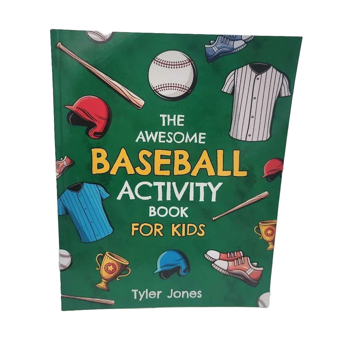 The Awesome Baseball Activity Book for Kids
