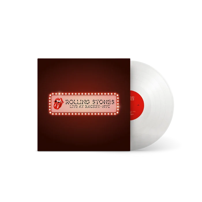 The Rolling Stones - Live At Racket, NYC - 1 LP - Solid White Vinyl [RSD 2024]
