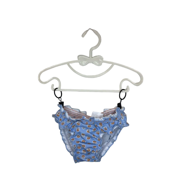 Two Piece Bathing Suit / Flowers