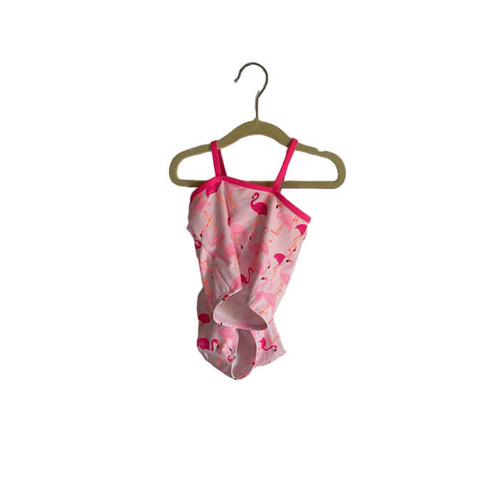 Two Piece Flamingo Bathing Suit