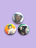 Tyler the Creator - Set of 3 Button Badges - Badge