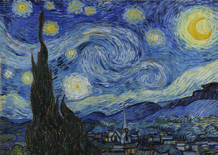 Vincent Van Gogh - Starry Night - A2 Poster