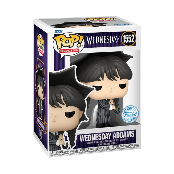Wednesday Addams (with Umbrella) - Funko Exclusive Pop! Television (1552)