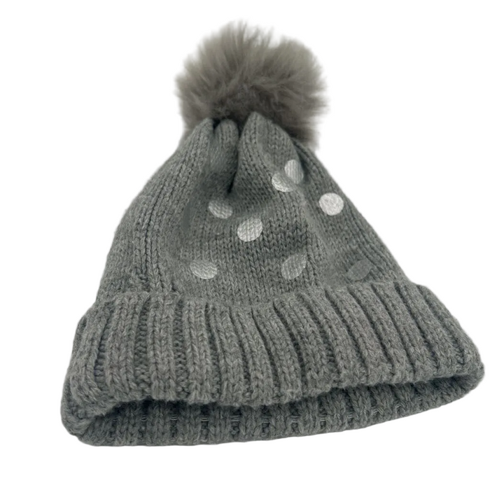 Winter Hat / Poms + Dots
