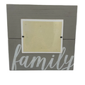 Wooden Family Picture Frame