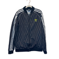 Zip Up Athletic Jacket / Striped Sleeves