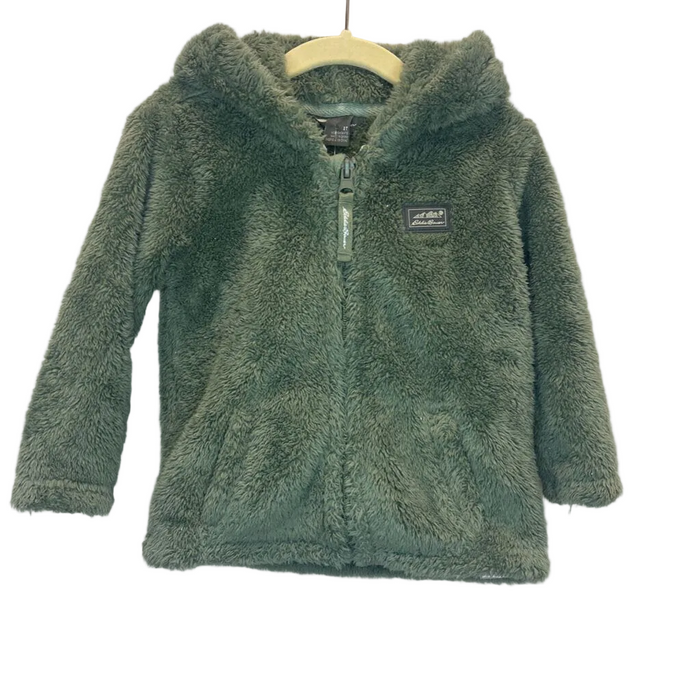 Zip Up Hooded Fleece Jacket