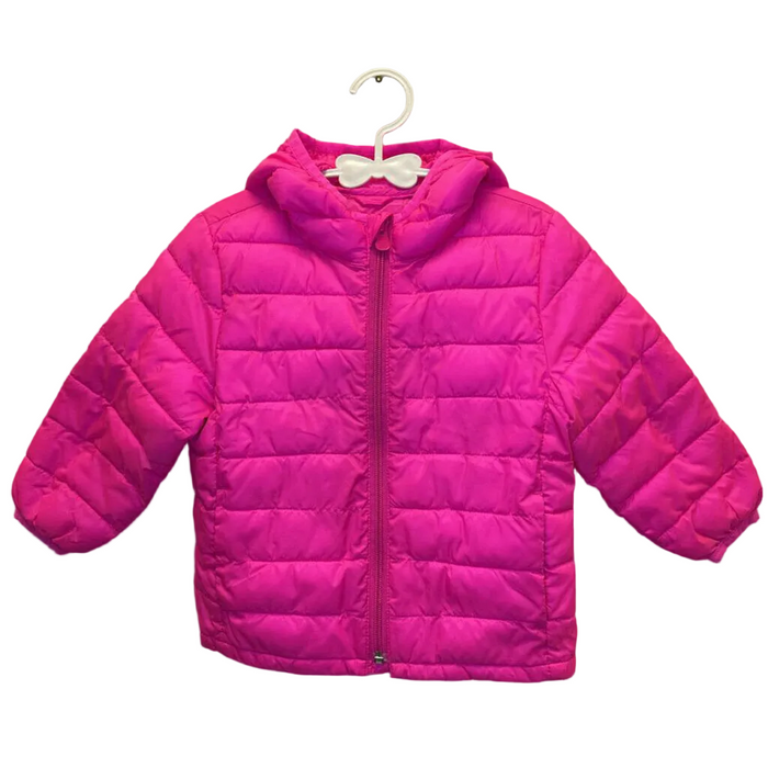 Zip Up Hooded Puffer