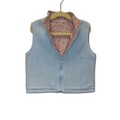 Zip Up Reversible Fleece Vest