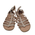 Zip Up Sandals